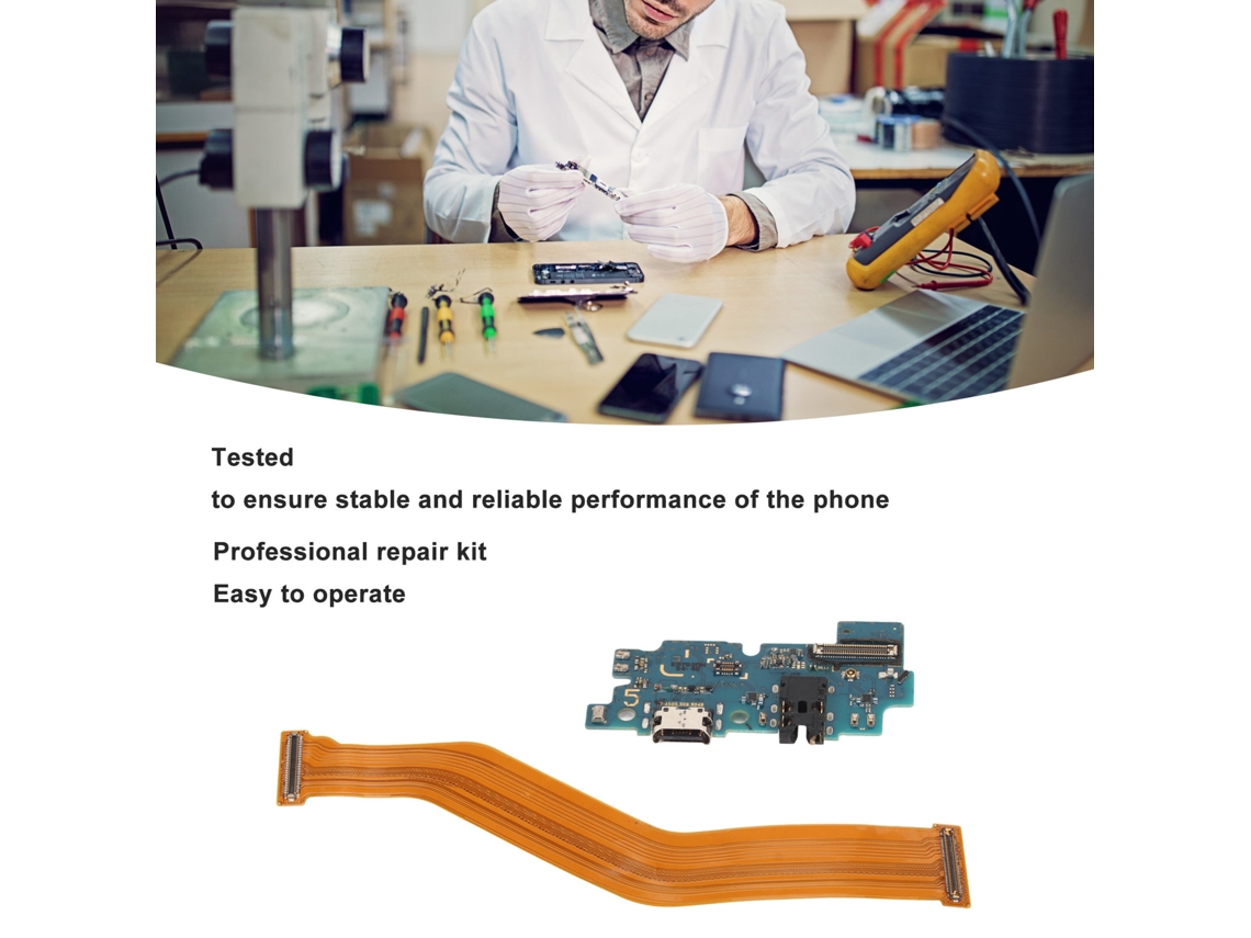 Mali conector Flexível de Carregamento Usb para A50 A505f com Ferramentas de Reparo Profissional