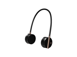 Microventilador De Cuello (taobao Sourcing), Negro [2000 Mah], Doble Turbo, Viento Grande, Ajustable En Tres Velocidades.