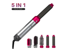 Conjunto De Escova Secadora De Cabelo Premium Atualizada Com Várias Cabeças, Pente Modelador De Cabelo 5 Em 1 Para Cachear/alisar/dar Volume, Mod