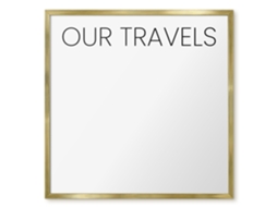 Magnetic Board For Wall Our Travels For The Bedroom Espelharte (50x50 Cm)