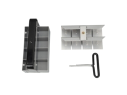 Bloco de Solo com cabo, 8x5cm, ferro galvanizado para semeadura e estaquia CHABERLU