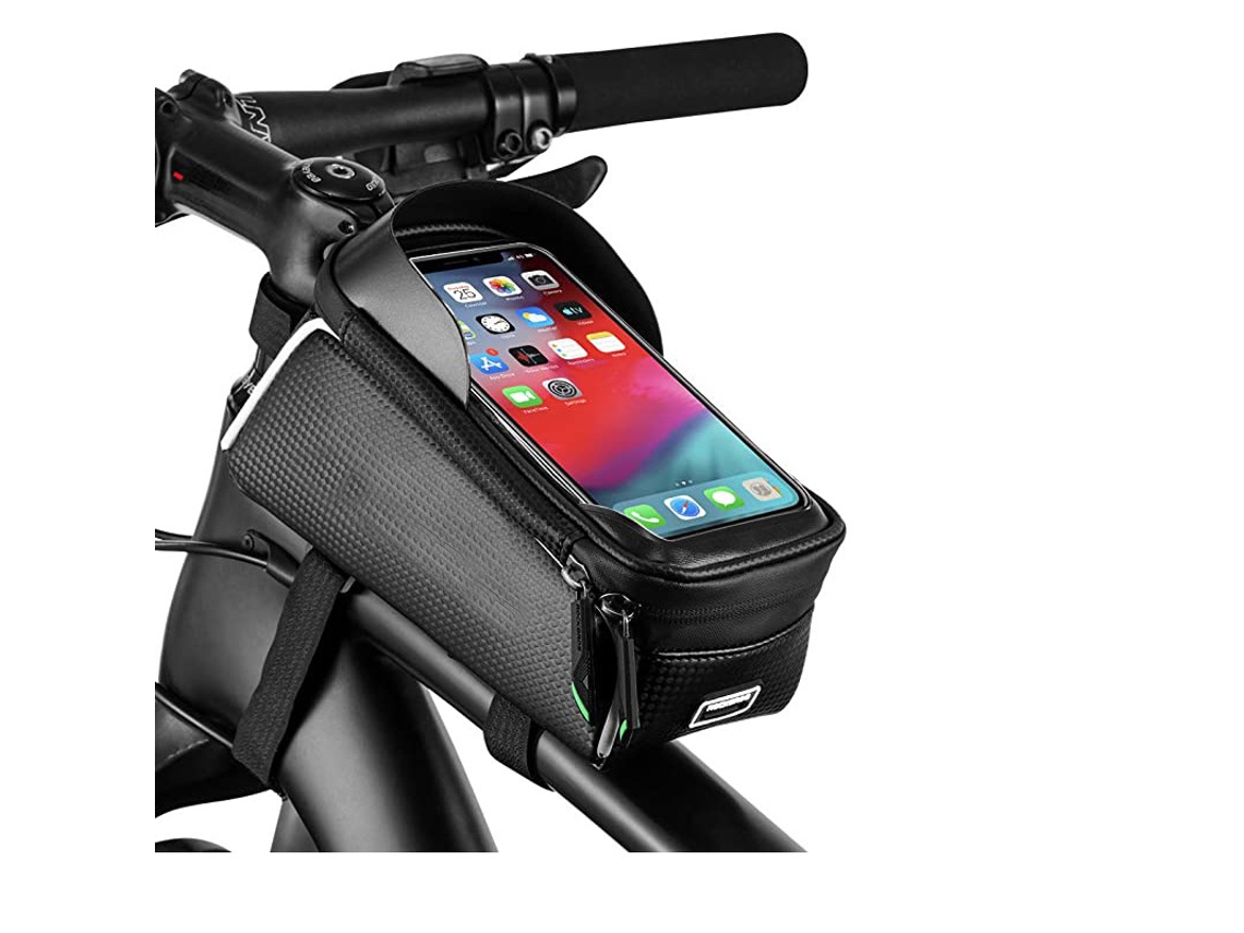 Bolsa Para Celular De Bicicleta Bolsa Para Quadro Frontal À Prova Dágua Cy Slowmoose