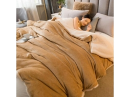 Manta Multifuncional de Flanela Macia e Fofa para Outono Inverno, Macio, Quente, Ideal para Quarto e Sala de e