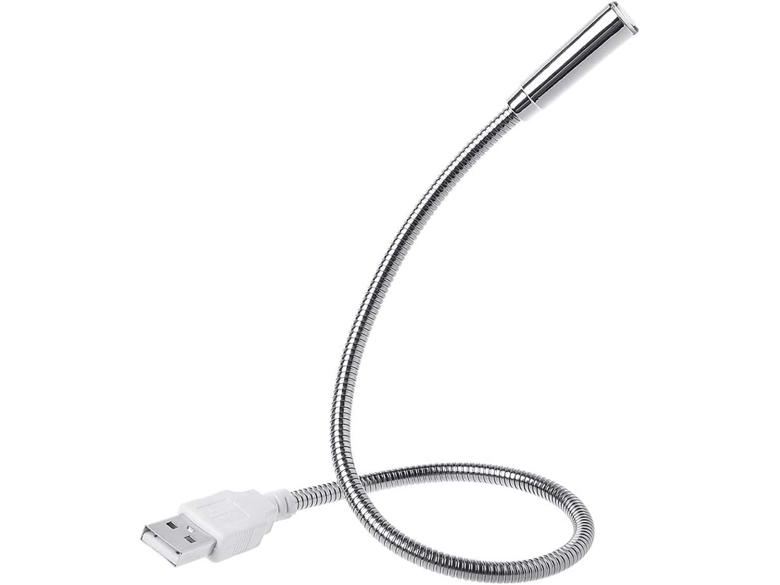 Lâmpada Led Flexível Usb Para Teclado, Recarregável Com Mangueira
