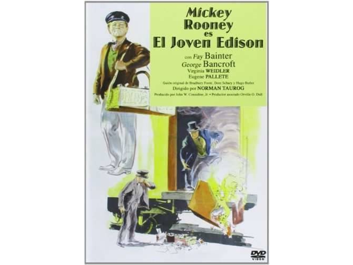 DVD El Joven Edison (Edição em Espanhol)