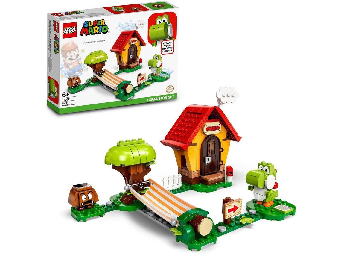 LEGO Super Mario: 71367 Conjunto de expansão: Casa de Mario e Yoshi (205 peças)