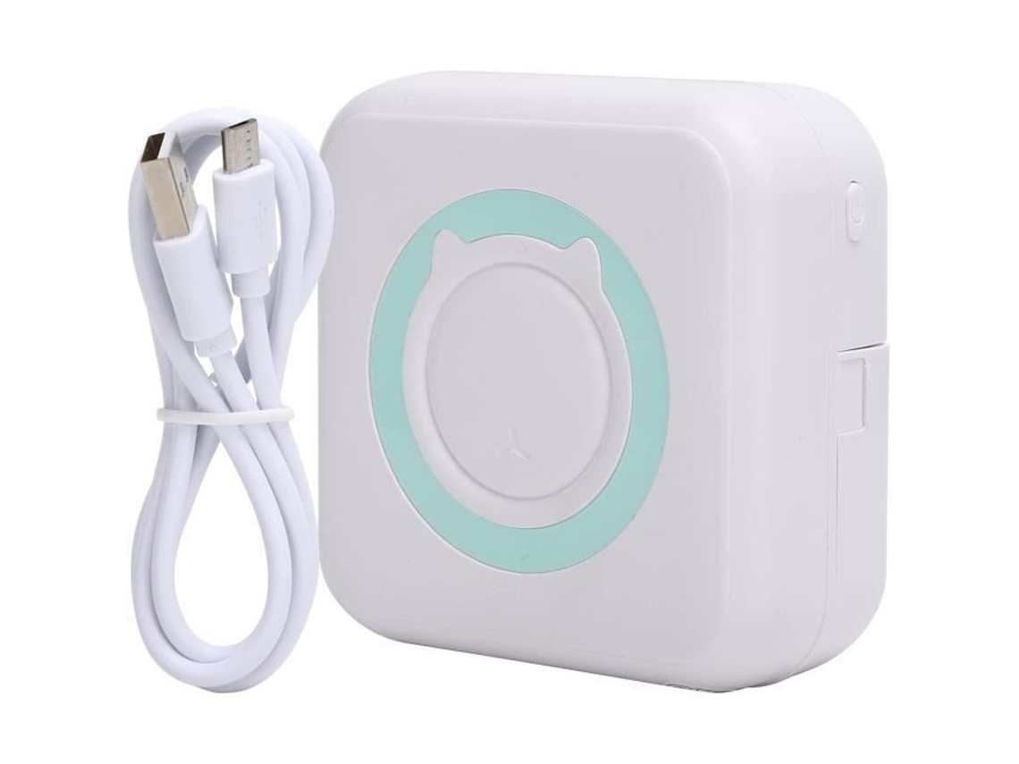 Impressora De Bolso Mini Impressora Térmica Sem Fio Bluetooth Portátil Impressora*