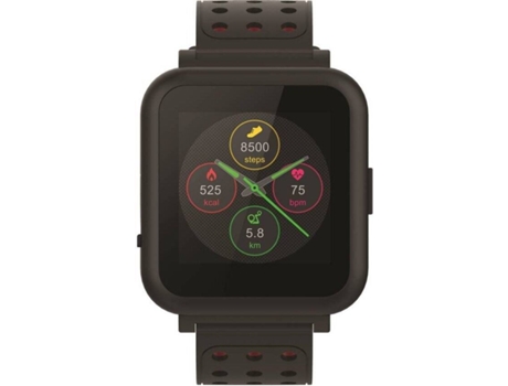 Smartwatch  MIOSMW009 Preto, Vermelho
