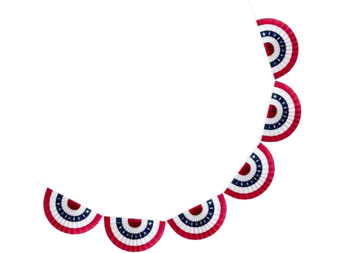 Kit de 1 Faixa Decorativa para Festa em Cores Sortidas, Feita de Poliéster, para o Dia da Independência. Fácil de CHABERLU
