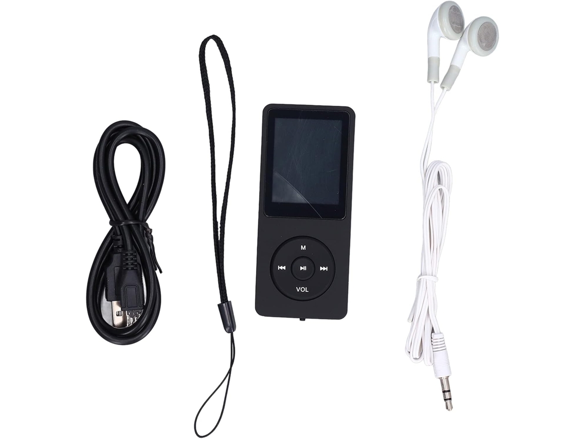 Lecteur Mp3 Mp4 Portable Fm Sport Musique Couleur Haute Définition Affichage Vidéo Pour Bureau Plein