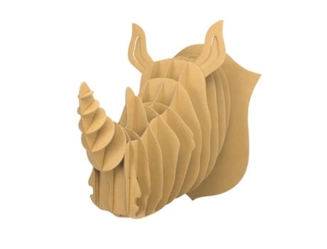 Troféu - Rinoceronte - 25x20x27 cm - Cartão