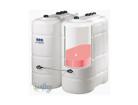 Tanque Gasolina/Diesel 1500 Litros Aprovado Medidas: Comprimento 172Cm Largura 77Cm Altura 172Cm Com Balde Duplo GRAF