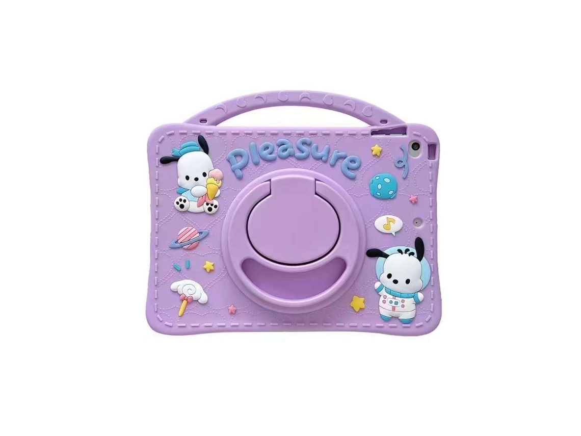 Capa Protetora Com Compartimento Para Caneta, Roxo Pachadog - S6lite-10.4/p610/p615