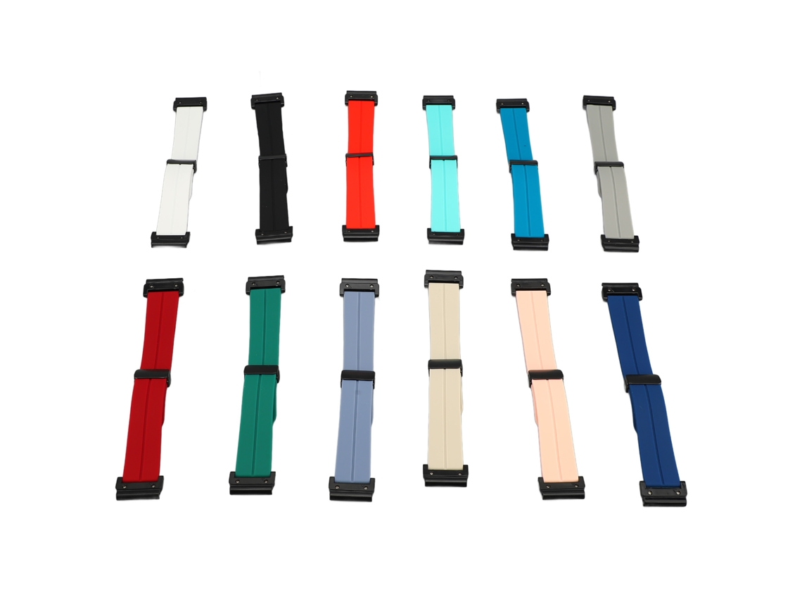 Conjunto de 12 pulseiras de silicone de 26 mm para smartwatch Fenix 5/5 Plus/6/6 Pro.