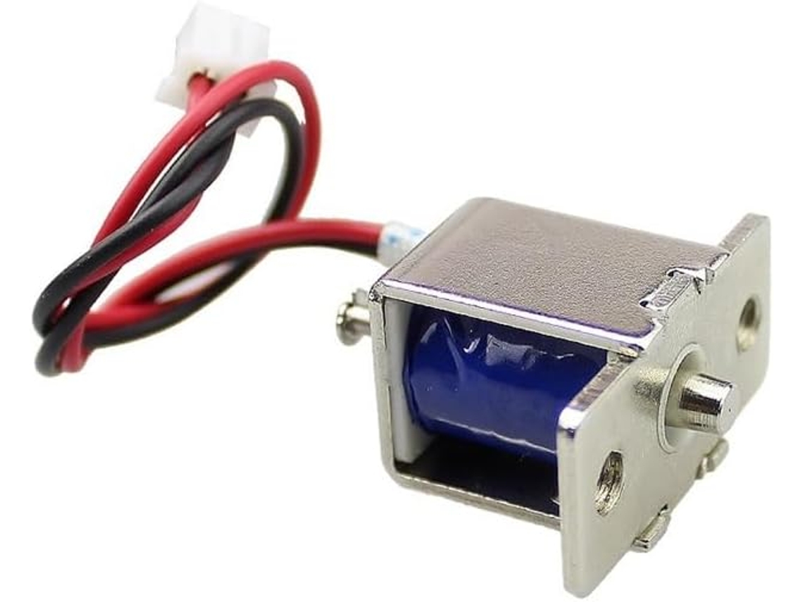 Fechadura Eletromagnética Pequena Dc12v0 5a, Trava De Ferrolho Eletromagnética, Fechadura Eletrônica, Bobina Solenóide