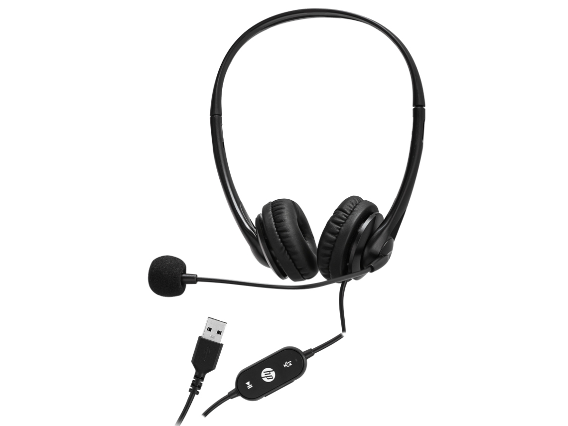 Auriculares com Fio HP G2 Stereo (In Ear - PC - Noise Cancelling - Preto)