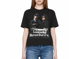 Rockinstone The Blues Brothers Movie New Blue Black Adult T-shirt Size:l