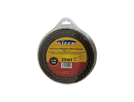 Rosca Roçadora Helicoidal Sifer Orange Black Silence 4,3mm X 23m
