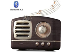 Caixa De Som Bluetooth Retrô, Mini Caixa De Som Portátil Sem Fio Para Áreas Externas, Recarregável E Retrô Com Som Potente Para Aniversário Olysi Shop