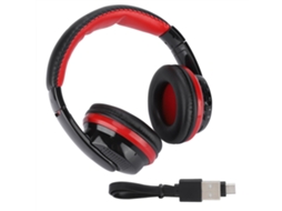 Fones De Ouvido (escritório, Telefones) Mx666 Preto E Vermelho, Compatíveis Com Iphone E Samsung.