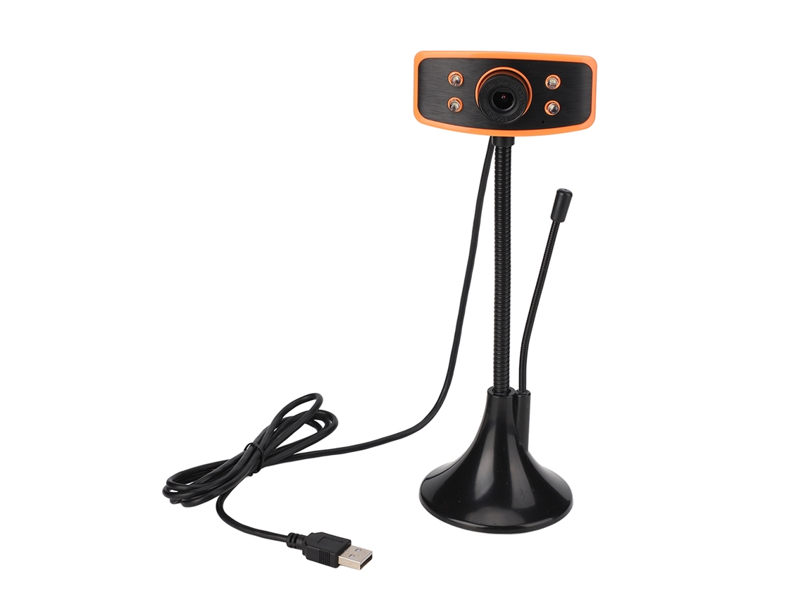 Câmera De Computador 1080p Hd, Webcam De Mesa, Câmera Externa Usb Com Microfone Para Laptops E Desktops Aquaforge
