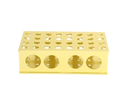 Rack Tubos Ensaio Aço Inoxidável Laboratório