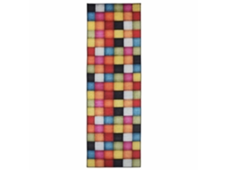 Conjunto 1 Passadeira Vidaxl Multicolorido Veludo (100 X 250 Cm)