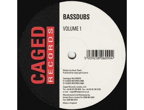 Volume 1, Bassdubs Caged Records