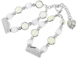 Pulseira De Relógio Inteligente Com Contas Luminosas Ágata, Joia
