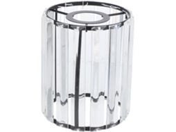 Luminária de Parede Suspensa em Cristal Sintético, Peça Decorativa Exclusiva para Substituição de Iluminação. SFUSHOS