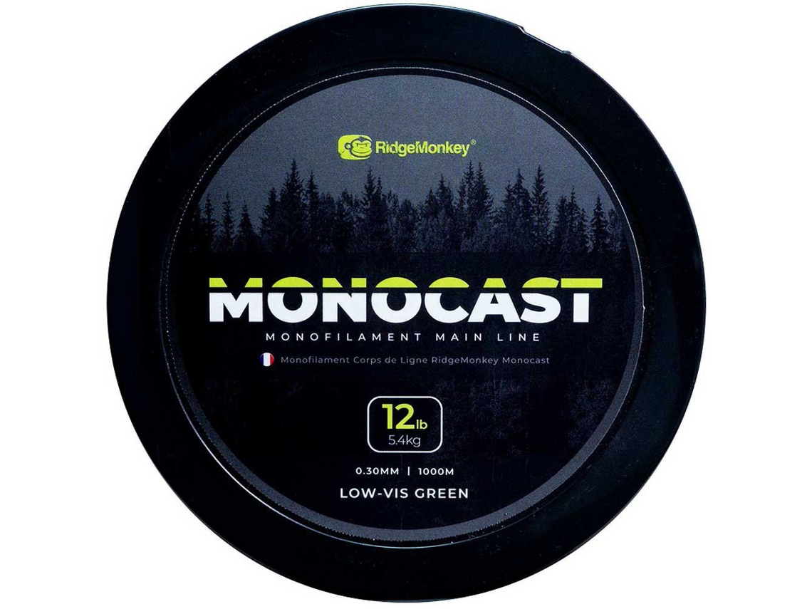 Monofilamento Monocast 1000 M Transparente 0.350 Mmridgemonkey