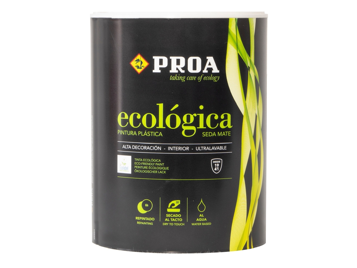 Tinta Ecológica para Interiores PROA Mint 0,75L