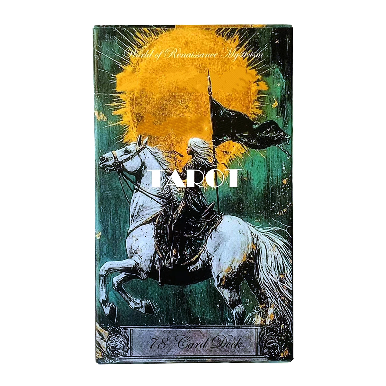 Um Baralho De 78 Cartas De Tarot, Um Jogo De Adivinhação, Ideal Para Viagens, Meditação E Prática Espiritual.