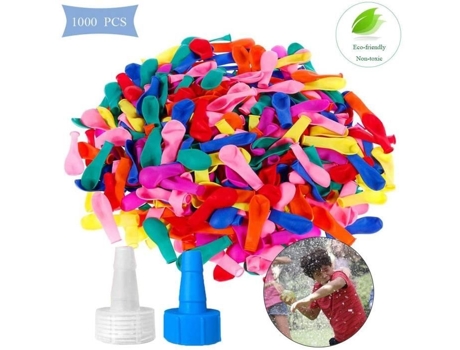 Balões De Água Não Especificado 1000 Pcs Enchimento Rápido 2 Conectores Para Crianças Bigilantuh