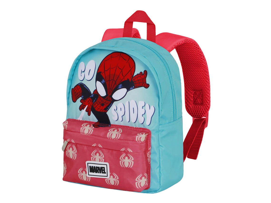 Spiderman Mochila Pré-escolar Joy Spidey, 290 X 40 X 240 Mm, Vermelho E Azul