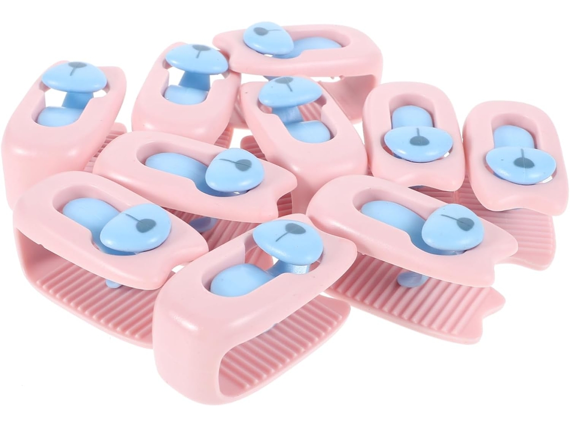 Conjunto De 10 Prendedores Lençol Antiderrapantes Para Colchas, Prendedores De Plástico Para Lençóis