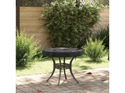 Vidaxl Capa Para Mesa Externa 62 X 62 X 10 Cm Tecido Oxford 420d Preto