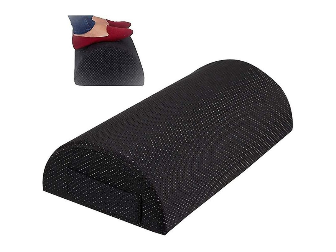 Reposo Para Pies Ergonómico Con Masaje Para Oficina Y Hogar Color Negro