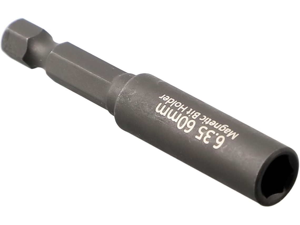 Haste De Extensão Para Chave Fenda Com Encaixe 1/4", 60 Mm, Ao Desgaste Espaços