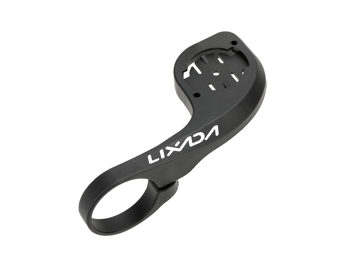 Suporte Para Computador De Bicicleta Lixada Para Garmin Edge 200 500 800, Montura De Manillar, Preto/vermelho