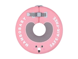 Mambobaby B510 Boia Flutuante Para Pescoço De Bebê Não Inflável, Brinquedo De Natação Para Treinamento De Natação Para Bebês, Rosa, -aquaforge