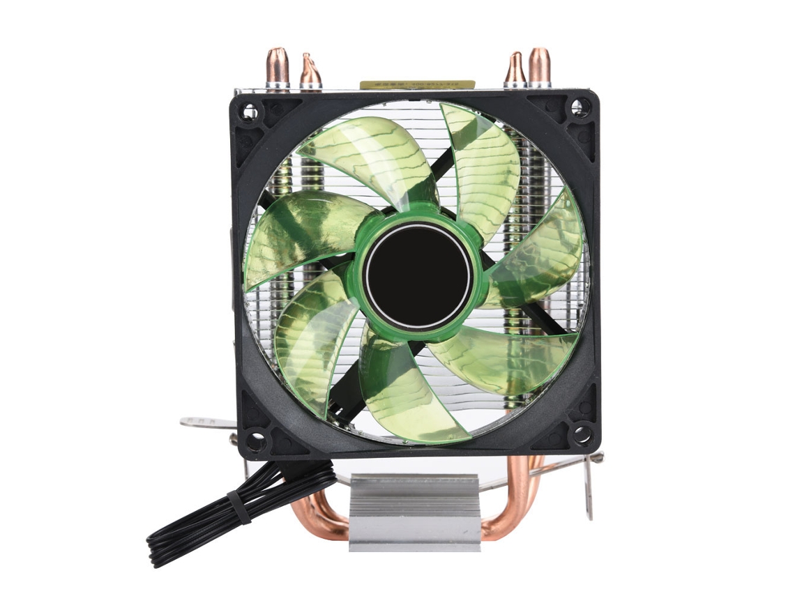 Ventoinha De Resfriamento Para Gabinete De Cpu Com Luz Led Verde Hidráulica Silenciosa