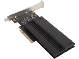 Placa Adaptadora Pcie Nvme, 4.0x8 M.2 Nvme M-key Ssd Com Dissipador