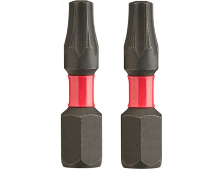 Ponta de Aparafusar Shockwave Impact Duty MILWAUKEE TX20 x 25 mm - 2pc