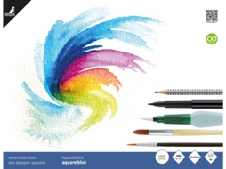 Bloco de Papel Aquarela Canguru 240 X 320 Mm 16 Folhas KANGARO