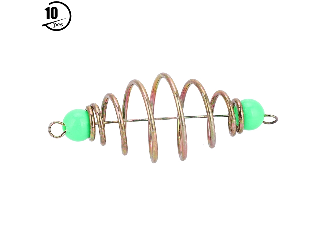 Spring Bait Lure (with Luminous Beads, Explosion Hook Spring)