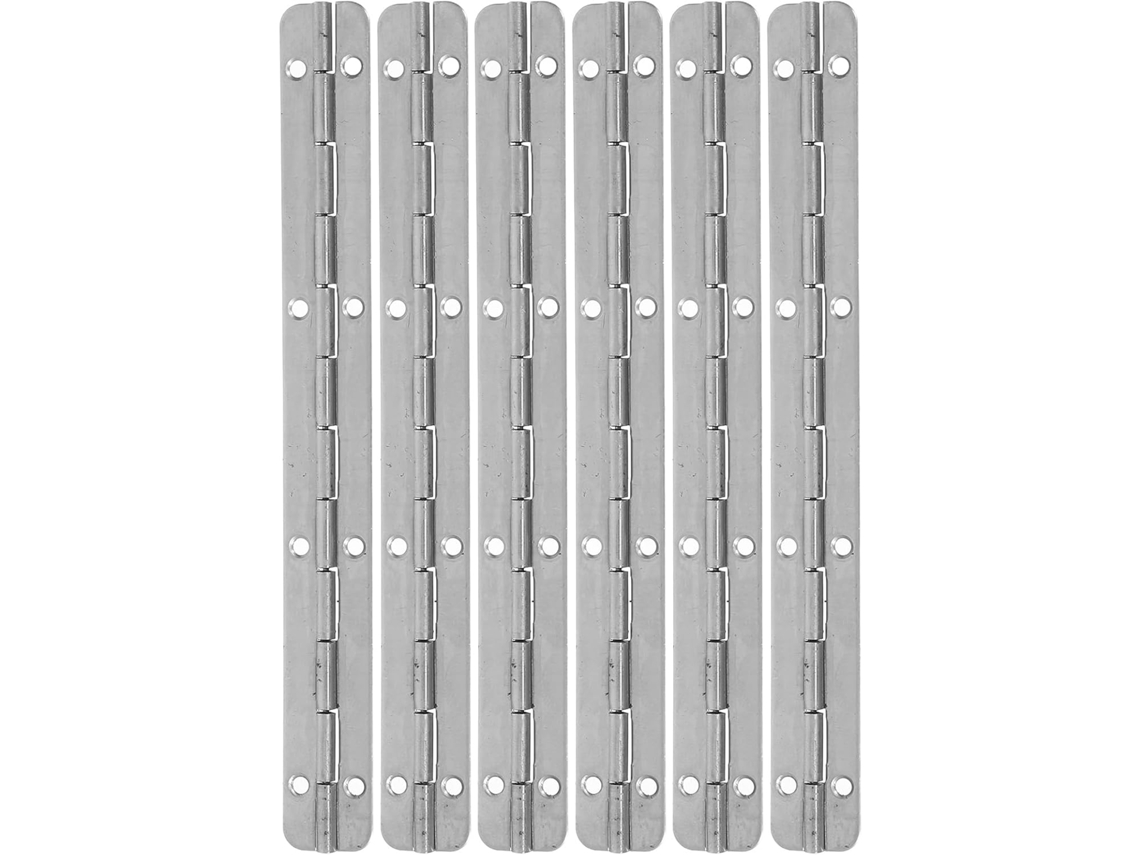 De Piano Em Madeira Natural Conjunto 6 150x17mm, Metal Para Caixas