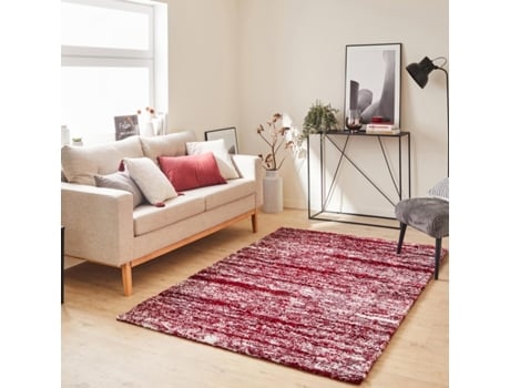 Tapete UNAMOURDETAPIS de Sala de Estar Ember Vermelho 200X290