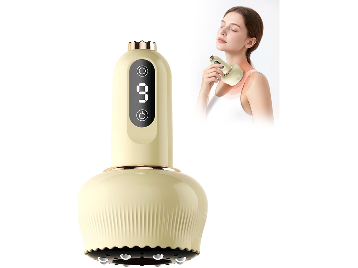 Massajador Portátil 5 Em 1 Para Celulite, Modelagem Corporal Sem Fios Para Barriga, Coxas, Braços E Costas Aeuzwr