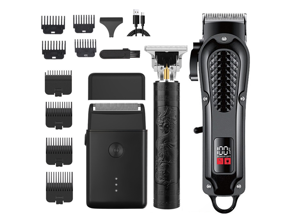 Máquina Cortar Cabelo Recarregavel HENTEN HOME Modelagem/barba 3in 1